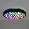 Chizu LED-loftlampe Ø 40,5cm kan dæmpes RGB sort