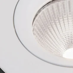 Choice indbygningsspot aluminium kan roteres hvidt