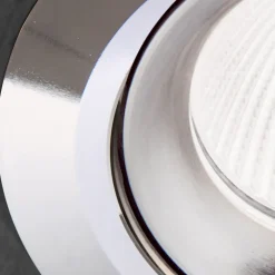 Choice indbygningsspot aluminium, kan roteres krom