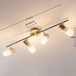 Christoph LED-træspot, 4 lyskilder