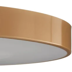 Cleo loftlampe, Ø 78 cm, IP20, guldfarvet, metal, E27