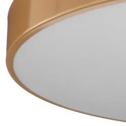 Cleo loftlampe, Ø 78 cm, IP20, guldfarvet, metal, E27