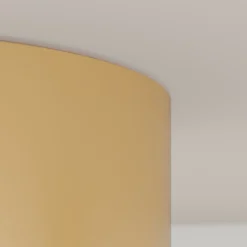 Cleo loftlampe, Ø 20 cm, IP20, guldfarvet, metal, E27