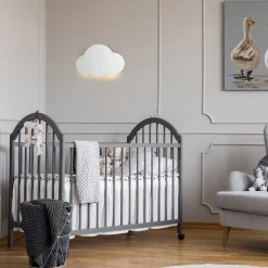 Cloud væglampe, hvid, stål, indirekte lys, 38 x 27 cm