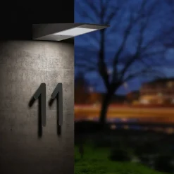 CMD 9019 udendørs LED-væglampe, solceller, sensor