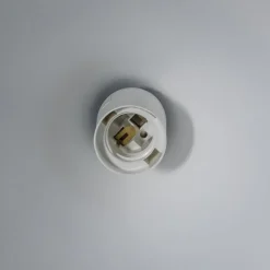 Cono pendel, hvid, Ø 25 cm, stål, enkelt lys