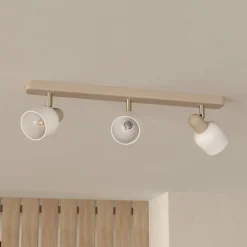 Corato loftspot, sand/nikkel/opal, 3 lyskilder.