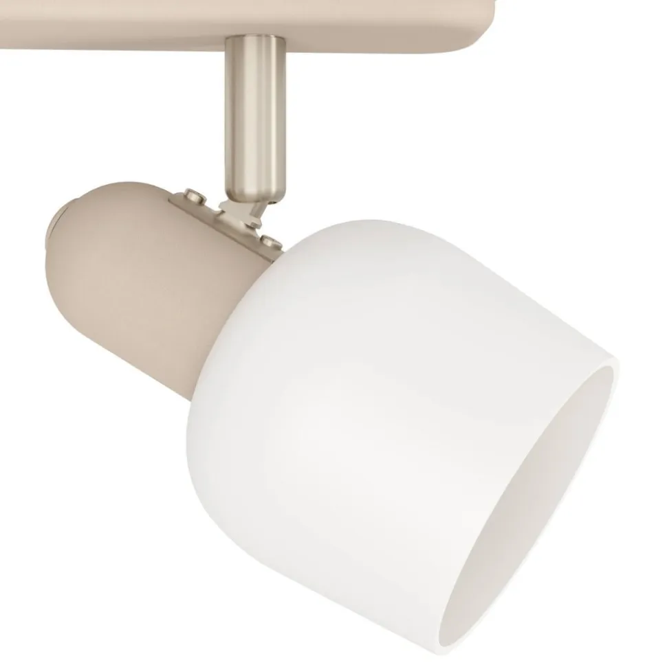 Corato loftspot, sand/nikkel/opal, 3 lyskilder.