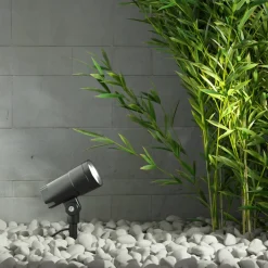 Daja udendørs LED-spot, justerbar strålevinkel