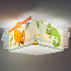 Dalber Happy Jungle loftlampe til børneværelse