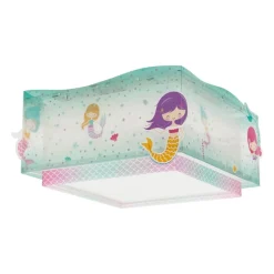 Dalber Mermaids loftlampe, havfruer, 1 lyskilde