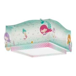 Dalber Mermaids loftlampe, havfruer, 1 lyskilde