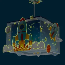 Dalber Rocket pendellampe til børneværelse