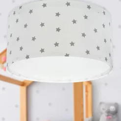 Dalber Star Light loftslampe til børn, hvid