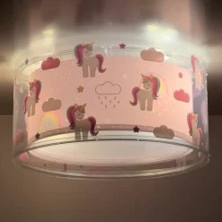 Dalber Unicorns loftlampe enhjørningmotiv, 1 lk
