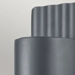 Dali udendørs væglampe af rustfrit stål, grå