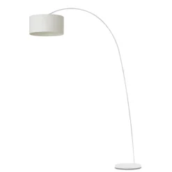 Dekorativ PAPUA buelampe i hvid