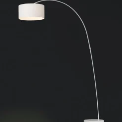 Dekorativ PAPUA buelampe i hvid