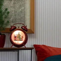 Dekorativt LED-lysvækkeur med timer og musik