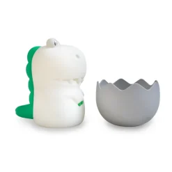 Diggy Dino LED-natbordslampe, USB, RGBW