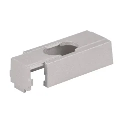 Dæksel til DUOline 2-fase skinne, titanium