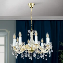 Dolores lysekrone, 8 lyskilder