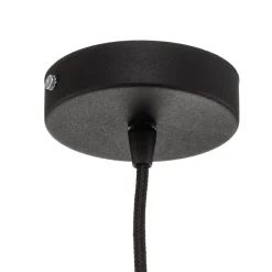 Dorina hængelampe, grøn/guld Ø 50cm