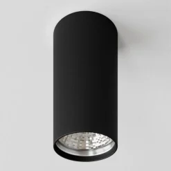 Downlight Eye S i cylinderform, sort