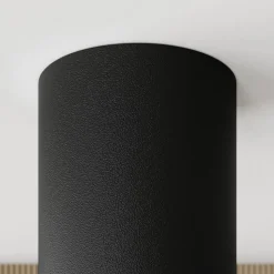 Downlight Eye S i cylinderform, sort