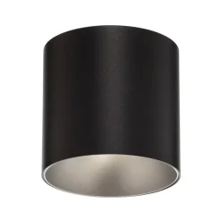 Downlight Point Tone, sort, indvendig sølv