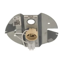 Downlight Point Tone, sort, indvendig sølv