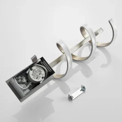 Drejet LED-væglampe Pierre