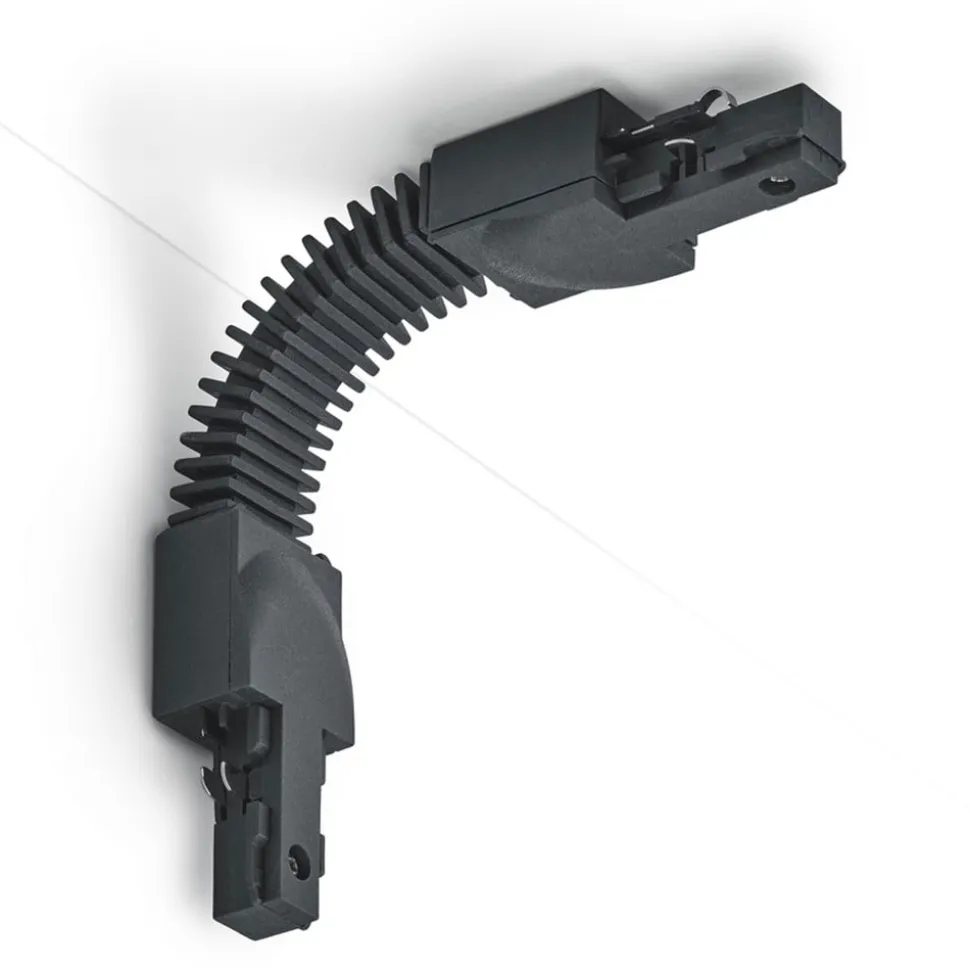 DUOline 2-faset system fleksforbinder, sort