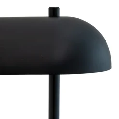 Dyberg Larsen Arch bordlampe, sort, metal, højde 36 cm