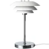 Dyberg Larsen DL20 bordlampe metal hvid