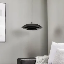 Dyberg Larsen DL45 hængelampe metal sort