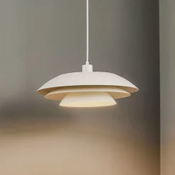 Dyberg Larsen DL45 hængelampe metal hvid