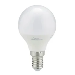 E14 3,5 W LED dråbepære, varmhvid, opal