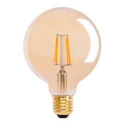 E27 4,1 W 310lm LED-globepære varmhvid guld 3 stk