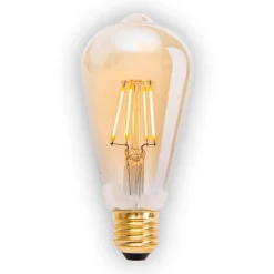 E27 4 W 320lm LED-pære varmhvid kan dæmpes 4 stk