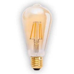 E27 4 W 320lm LED-pære varmhvid kan dæmpes 4 stk