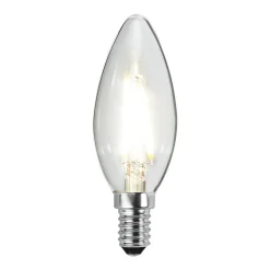 E14 B35 LED-kertepære 2 W 2.700 K filament 250lm
