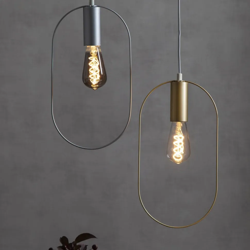 E27 ST64 2 W rustik LED-pære, filament 2.100 K røg