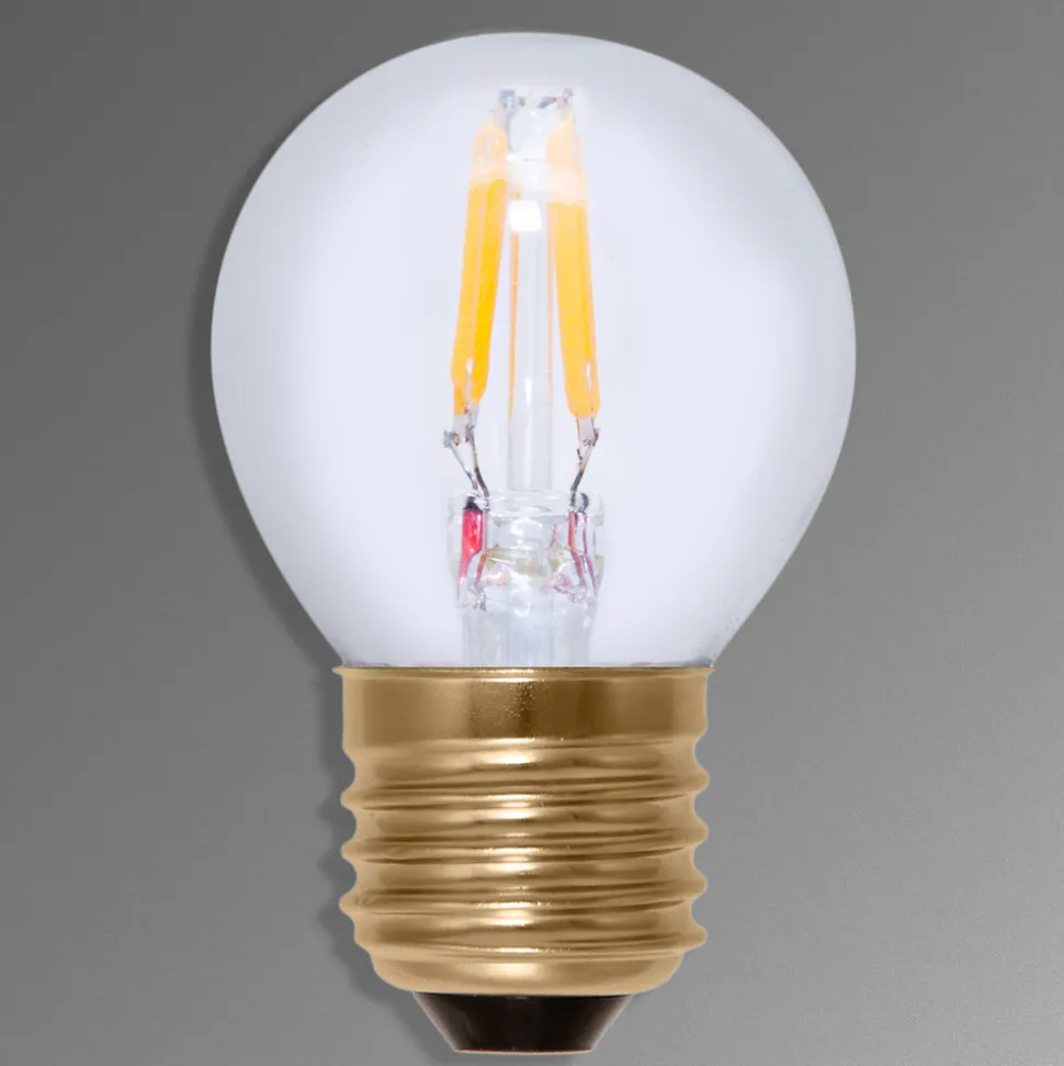 E27 3W 922 LED-dråbepære i kultrådslook