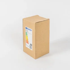 E27 3,5W topforspejlet LED-pære A60, 2700K sølv