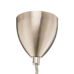 EBB & FLOW Rowan hængelampe blå-sølv Ø 28cm