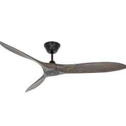 Eco Airscrew loftventilator, 152 cm, sort