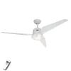 Eco Aviator loftsventilator, hvid, 132 cm