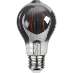 Edison Plain Smoke E27 A60 LED-pære, 2 W, 2.100 K