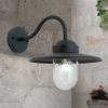 Edward udendørs væglampe i vintagestil antracit